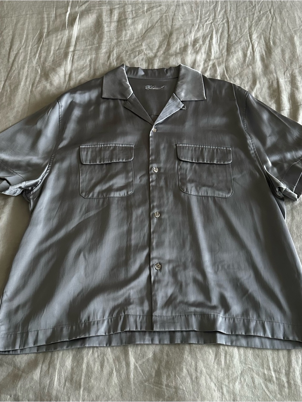 Elwood Camp Collar Button-Up - L